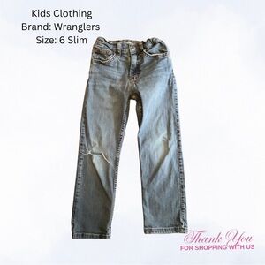 Wrangler Men's Light Blue Straight Jeans